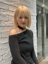 リリー(Lilley)&nbsp;(lilley内堀)韓国ヘア×ブリーチカラー