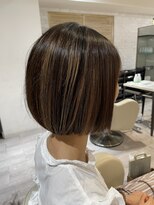 サロンドジョー(salon de joe) ボブハイライトボブナチュラルハイライト20代30代40代オススメ