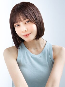 レノラ 本町(LENORA) 20代30代大人かわいいナチュラル暗髪エアーストレートヘア