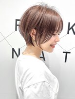 ハルキミナト ジャパン ヨコハマ(HARUKI MINATO japan YOKOHAMA)&nbsp;大人可愛い丸みショート/20代30代40代50代