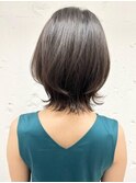 ネオウルフ×黒髪　ウルフカット