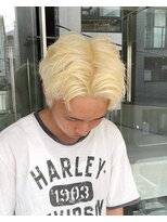 ヲタク(wotaku.)&nbsp;メンズハイトーンブロンドカラーメンズダブルカラーケアブリーチ