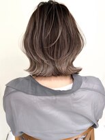 ゴカン バイ ジル ブラン 名古屋(Gokan by JIL BLAN)&nbsp;ハイライトバレイヤージュダブルカラーショートカット30代40代