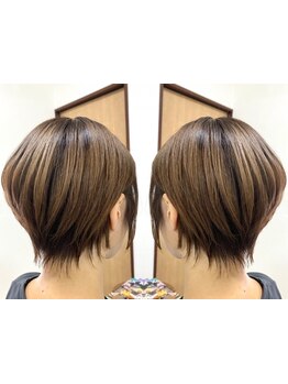 骨格や髪質、クセに合わせた最旬トレンドを取り入れたショートヘアをご提案◎伸びた後も扱いやすさ抜群☆