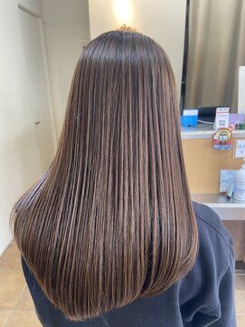 ヴォーグ美容室 橘店 グレージュカラー×髪質改善トリートメント