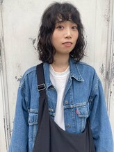 ＊お手入れ簡単にキマる！パーマボブ