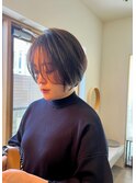 【うざバング】ショートボブ