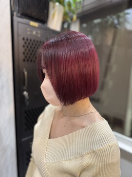 ヴァイス 渋谷店(VAICE) ボブ/赤髪/推しカラー