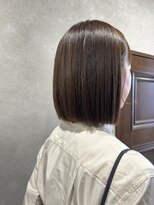 ルアン(LOUEN)&nbsp;ボブ×オリーブベージュ