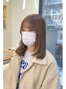 シアエミュー 新越谷店(SHEER emu) ミルクティーベージュ