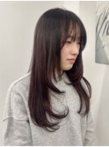 《sibell Ballet》ミディアム/顔周りレイヤー/レッド/オージュア