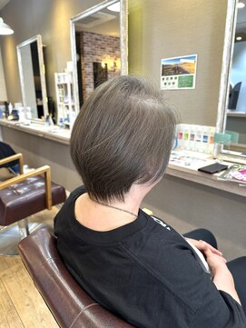 ヘアーメイクロージー 八軒店 (HAIR MAKE ROSY) カットカラー白髪染め白髪ぼかしハイライトメッシュリタッチ八軒