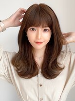 アフロートフクオカ(AFLOAT FUKUOKA)&nbsp;【福岡初出店☆AFLOAT 福岡】小顔前髪ありくびれレイヤーカット