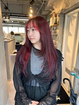 フォート(FORT) m19_チェリーレッド/ワインレッド/レイヤー/ブリーチなし