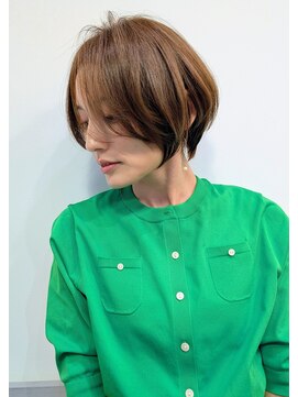 メモリーズ 銀座(Memories) ナチュラルショートボブ