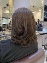 ヘアーアンドカラー ルジャルダン 葛西店(le jardin) グレージュで秋色、上品な巻き髪で女子力UP!