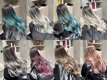 コスモス 町田(COSMOS)の写真/ケア×デザインで叶える、品よく長持ちするバレイヤージュ。［町田/ケアブリーチ/ダブルカラー/欧米風］