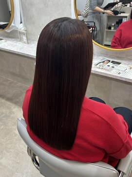 シエテ 津田沼(Siete) 黒髪カタログ/クラゲヘアー/オリーブグレー/津田沼