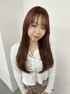 アイシーキョウト(I see kyoto) ピンクブラウン／暖色カラー/ロング