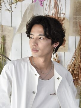 ロアーヘアー フォルド 小倉店(RAWR hair FOLD) 【RAWR】スーツ短髪ツーブロック束感シークレットパーマ流行