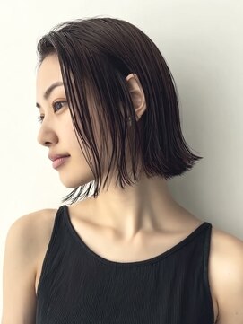 ヘッズ 市川(HEADS ex) 髪質改善 脱白髪染め ボブ 市川