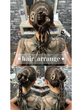 ＃ヘアセット＃結婚式＃ヘアメイク＃二次会＃ライブ＃推し活