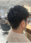 メンズ刈り上げショート