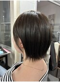 【REJOICE hair】ショートボブのオリーブカラー☆GAMO