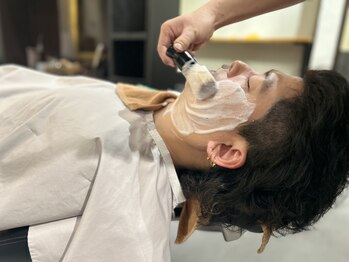 ヴィアノード(Via nodo)の写真/【大人メンズ特化のメニュー取扱い◎】自分では中々難しい本格シェービングはプロにお任せください!