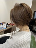 【大人上品シルエットショート】