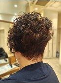 ショートカット×パーマ