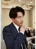 好印象センターパートスタイル