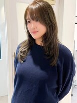 リル 四条河原町(LiLu)&nbsp;ミディアムレイヤーくびれレイヤー外ハネミディアム小顔レイヤー
