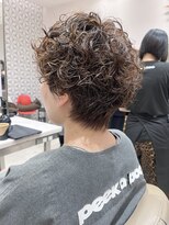 ピークアブー アヴェダ ギンザシックス(PEEK-A-BOO AVEDA GINZASIX)&nbsp;【ウェーブヘア】カーリーヘア 癖毛 ショートパーマ ◆