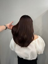 シック(CHIC) 韓国/レイヤー/顔周り/ピンクブラウン/10代20代30代/札幌