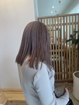アミュー(Amyu) ブリーチ1回ミルクティベージュ
