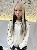 オプス 大名店(Ops)&nbsp;◆エクステ80本×ロングウルフカット×セクションデザイン