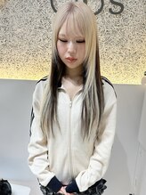オプス 大名店(Ops)&nbsp;◆エクステ80本×ロングウルフカット×セクションデザイン