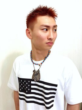 ヘア グラッドネス ワールド(hair gladness WORLD) men's red