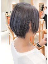 大人かわいい ふんわりナチュラル☆小顔ショートボブ中村清彦