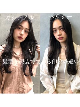 グレース(GRACE) 髪型と服装で変わる印象の違い＊担当坂本