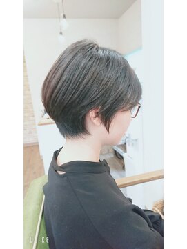 ミエル(miel) 【hair design miel】大人ショート