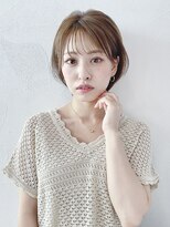 アイティー バイ アルバム 浦和店(IT by ALBUM) 耳掛けショート_クールショートピンクベージュボブルフ_38031