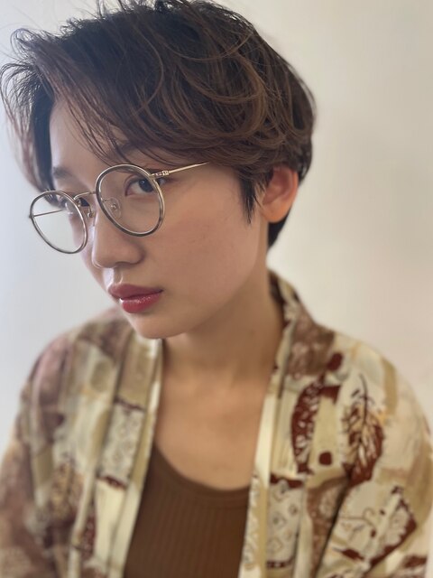 [ kisai ＊ 西川史浩 ] My work × 眼鏡にも合うショート