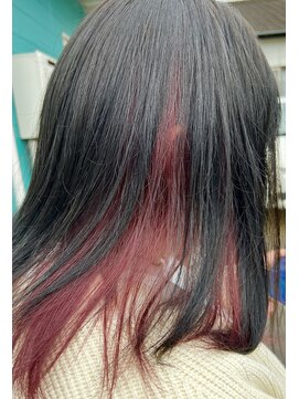 ヘアーサロン フィール(feel) インナーカラー