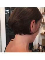 ナタン 自由が丘(NATHAN)&nbsp;マッシュヘアー×インディゴブルー×サファイア×栗色×ショート