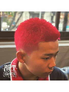 エーピーティートアウエスト(APT. TOR WEST) red spiky buzz