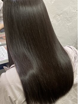 リタ ヘアー(rita hair)の写真/[上本町/谷町9丁目]自然で柔らかな仕上がりに感動間違いなし！ノンダメージサロンで極上の髪質改善を─。