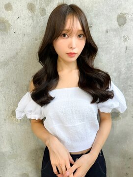 シーシンジュク 新宿南口(Sea shinjuku) 韓国風前髪×レイヤーカット【髪質改善/新宿/レイヤーカット】