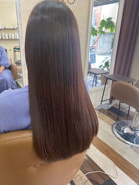 高円寺四百倍美容室 【毛髪強化TR付き】髪質改善縮毛矯正